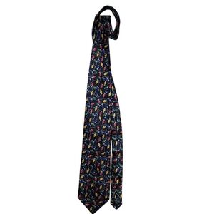 Colorful Patterned Men's Holiday Tie